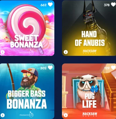 Jackpots progressifs Celsius Casino