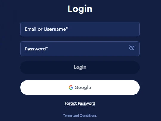Connexion au compte Celsius Casino